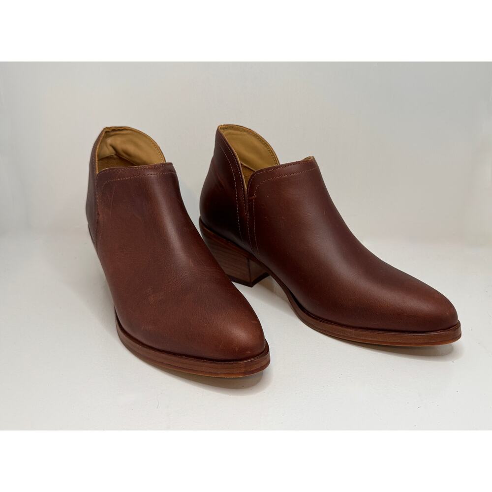 Women's Nisolo Mia Ankle Bootie in Terracotta Leather - Size 8 - NIB